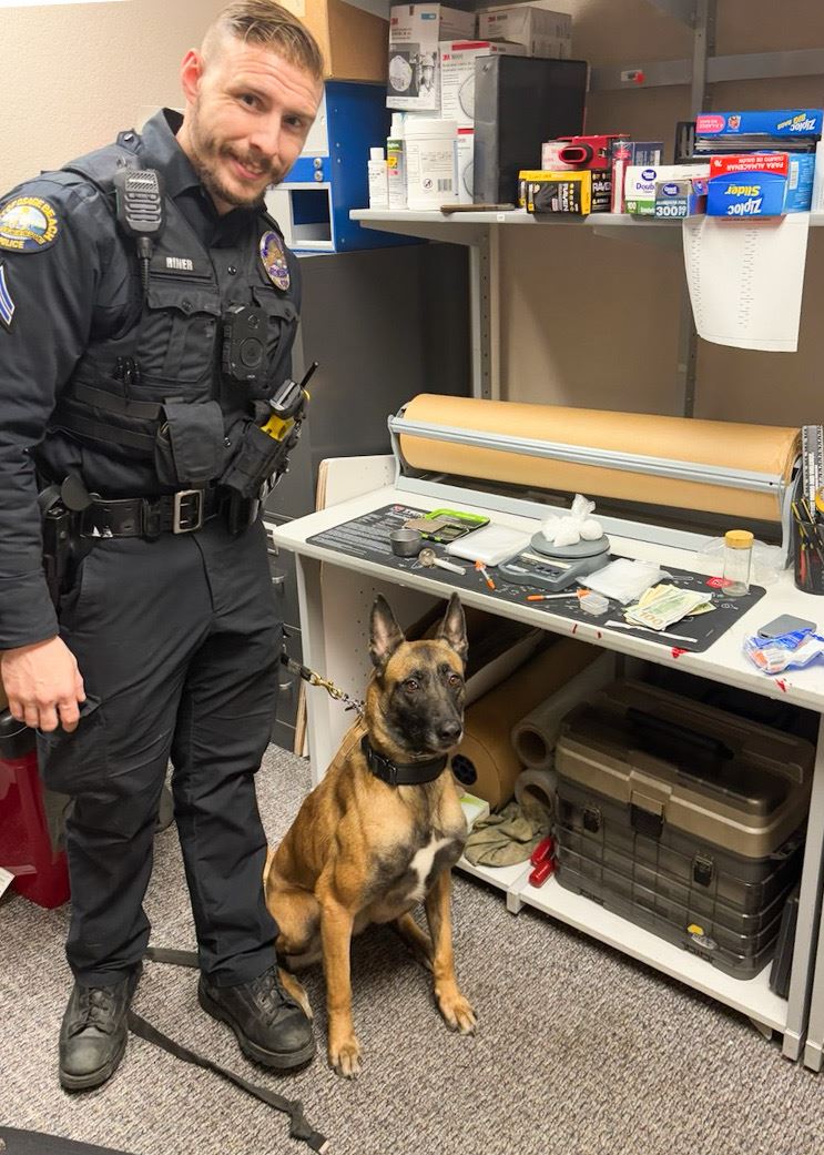 Cpl. Riner & K-9 Ofc. Freya Drug Trafficking Bust